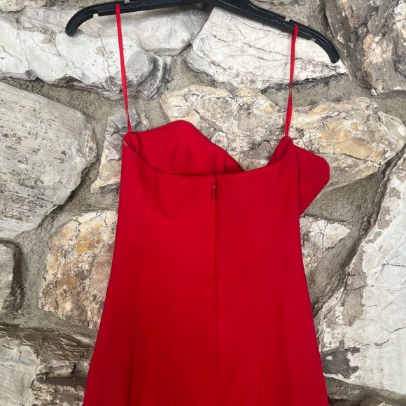 Studio Lexi Leyla Red Maxi Formal dress - Picture 7 of 8